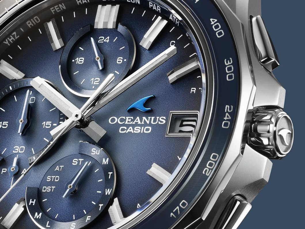 グラデーション文字盤が美しい【国産ブランド、カシオ】“チタン