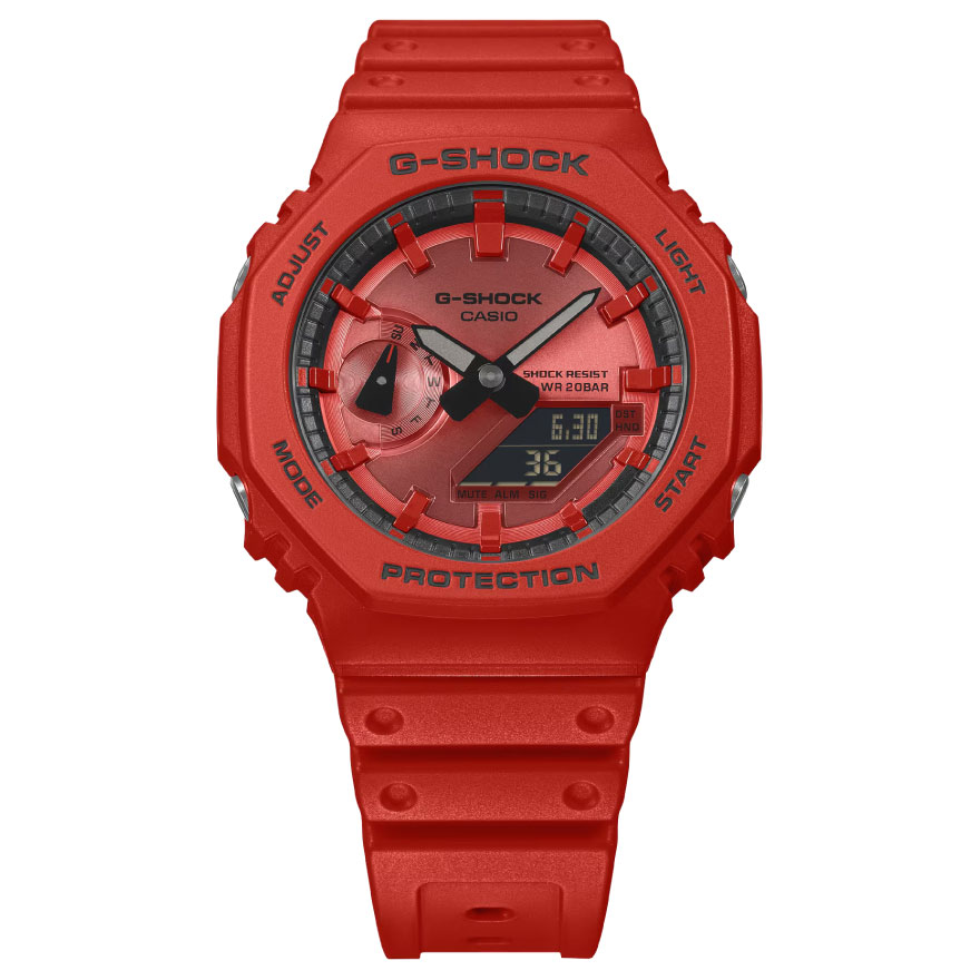 型違いで4機種【カシオ“G-SHOCK”新作、人気のレッド×ブラック仕様