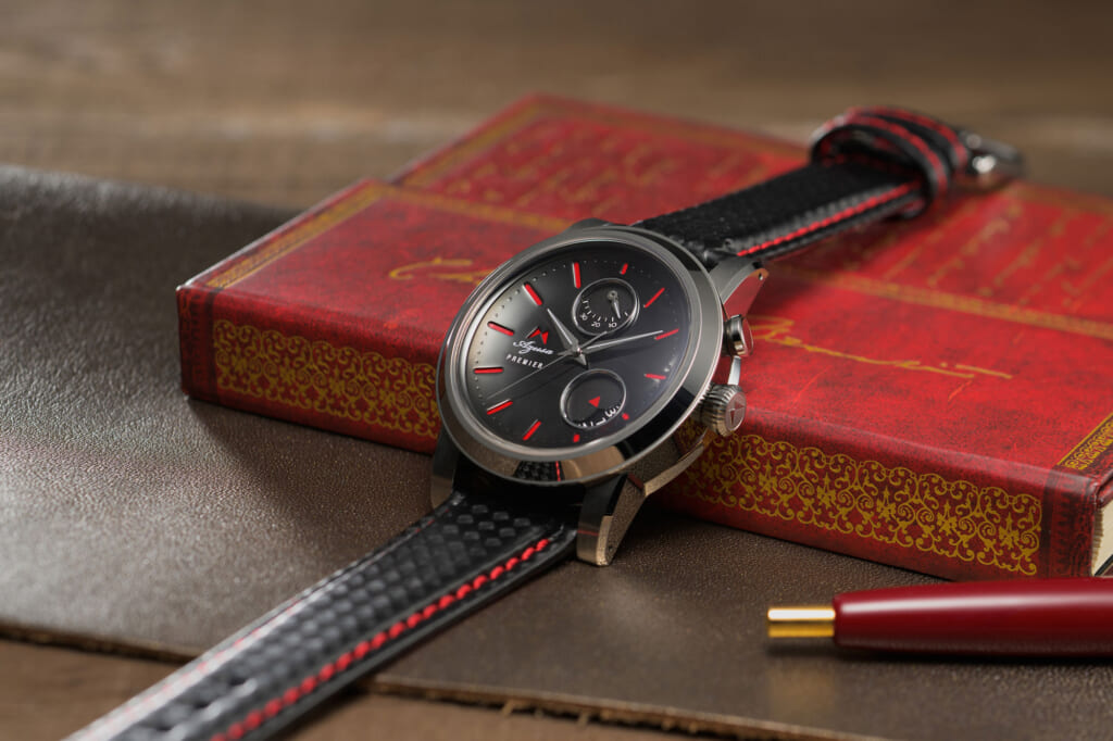 数量限定復刻【長野県発“時計屋復刻堂”】漆器を彷彿とさせるすり鉢状の