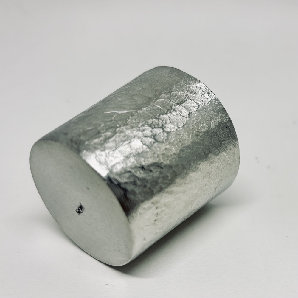 純錫酒杯/清酒杯/燒酌杯/豬口杯酒杯,青冶金工手作鍛打純錫杯