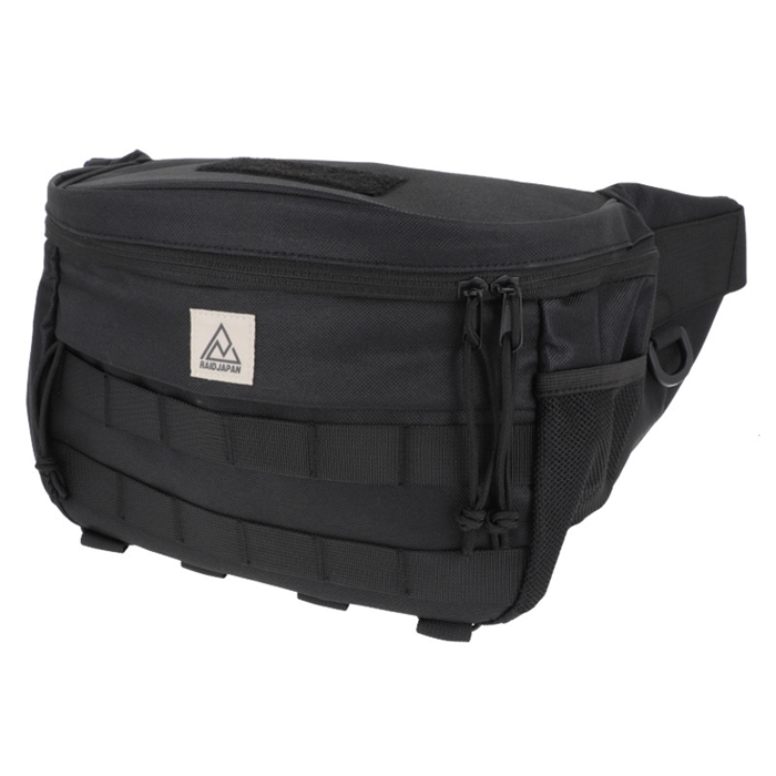 レイドジャパン RJ タクティカル ボディバッグ BLACK/Mt.LOGO - 釣具の