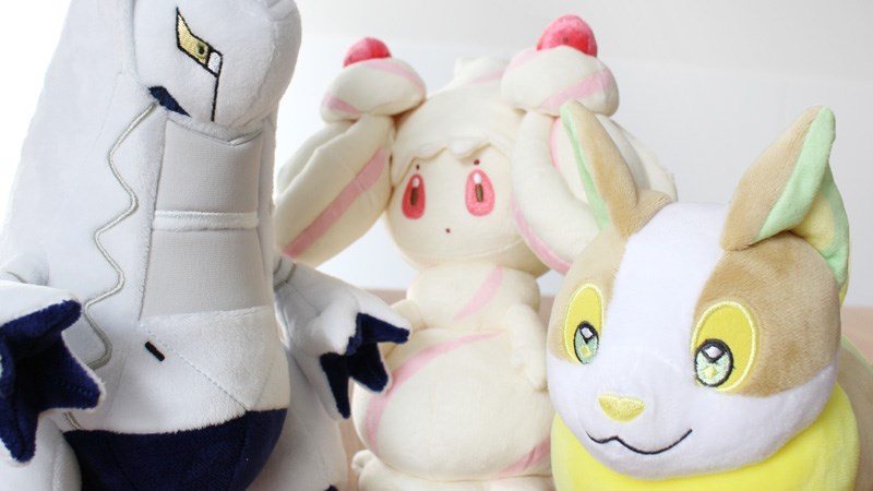 ワンパチ・マホイップ・ジュラルドンのぬいぐるみがポケモンセンターに