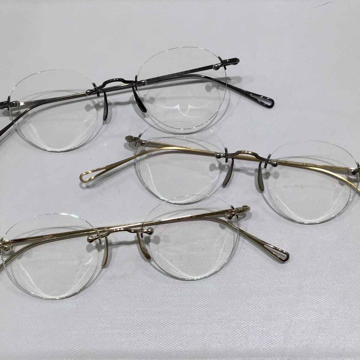 ayame 待望の新作リムレスフレームご紹介！【3PIECE】 | なんば店