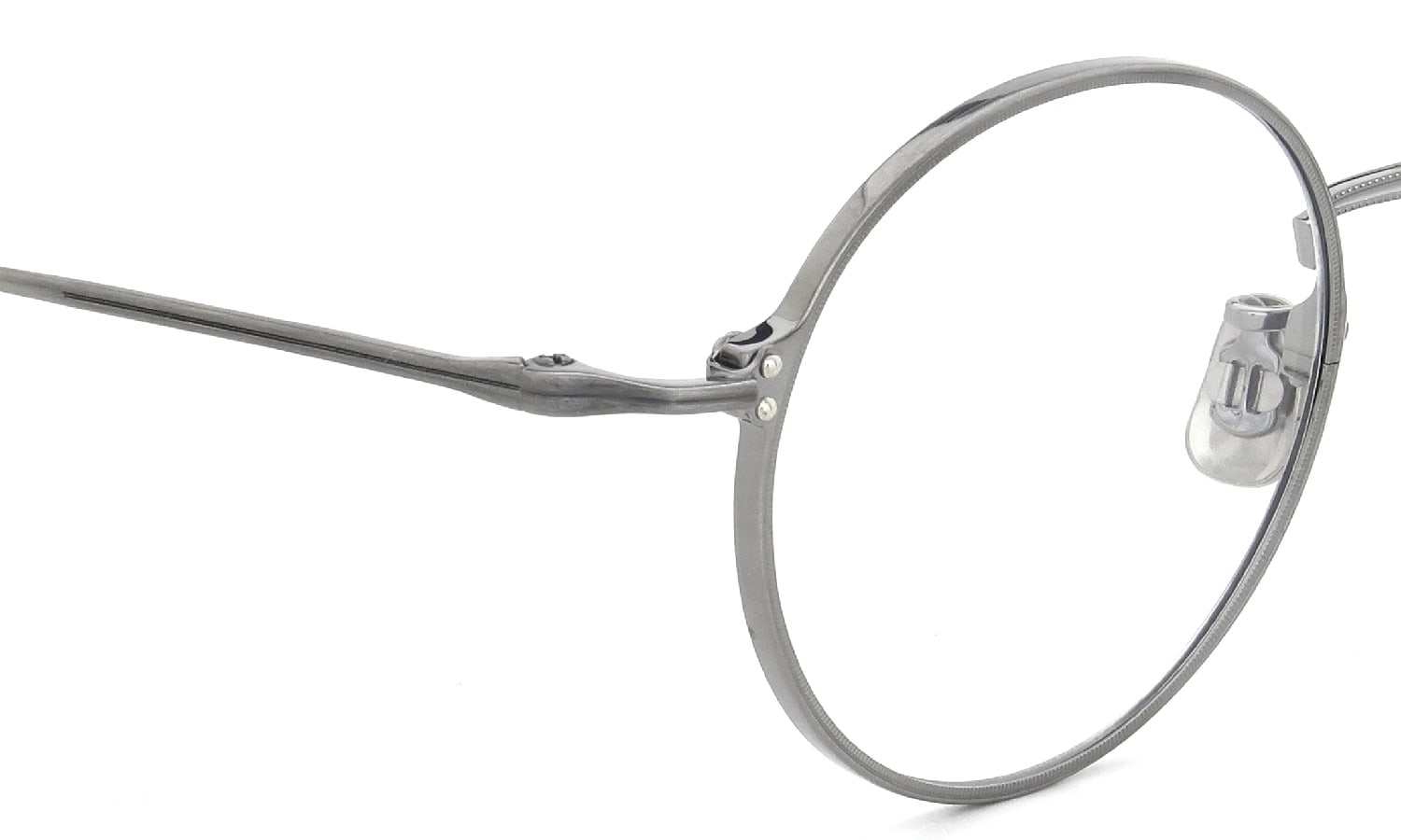 EYEVAN7285 メガネ 186 (43)通販 C.801 ANTIQUE SILVER 正規取扱