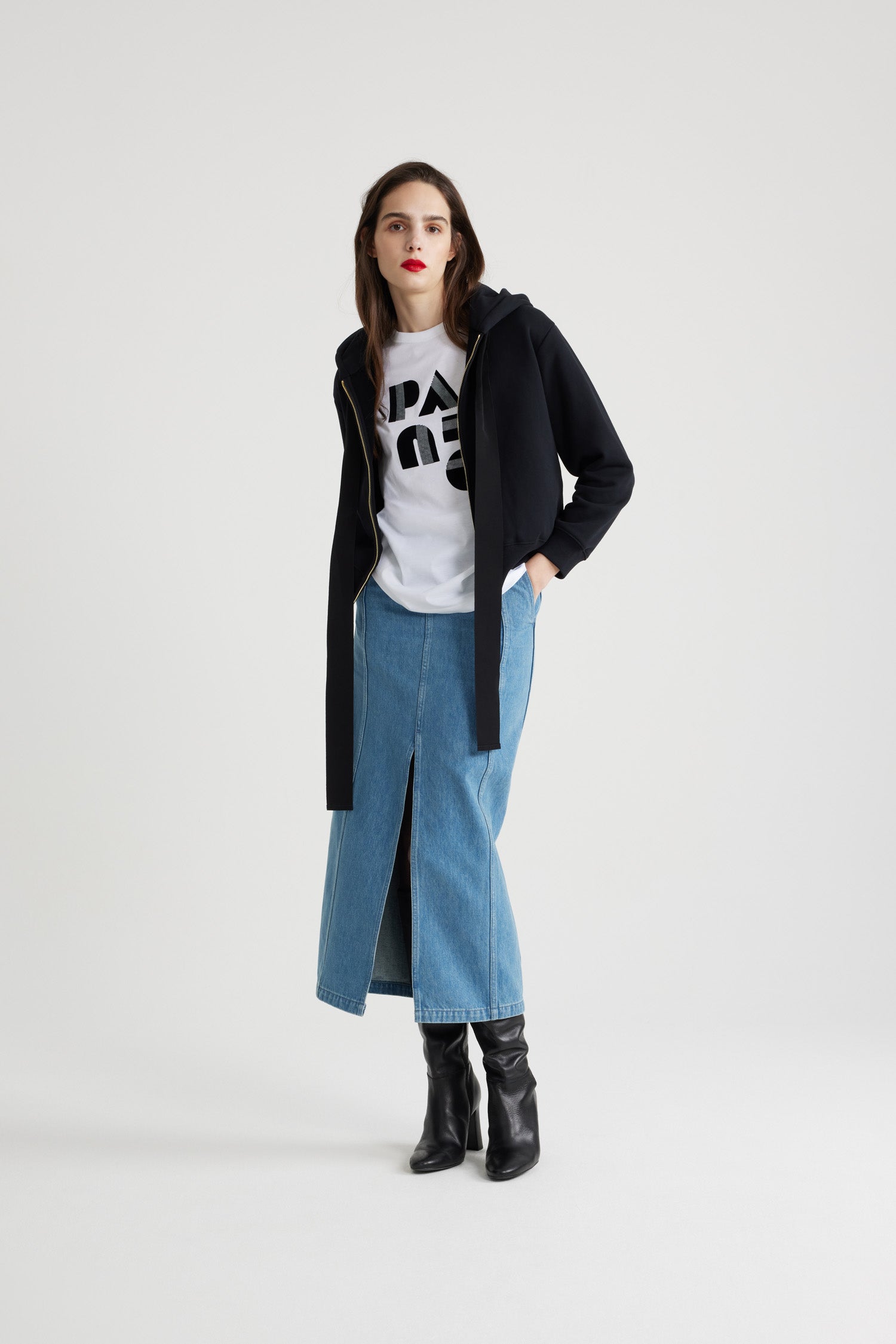 Patou | オーガニックコットン パトゥ ジップアップ フーディー