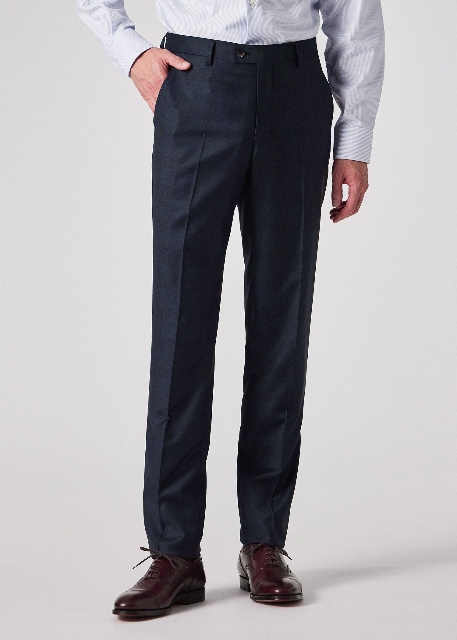 クラシックチェック 2B スーツ（ネイビー） ｜ポール・スミス