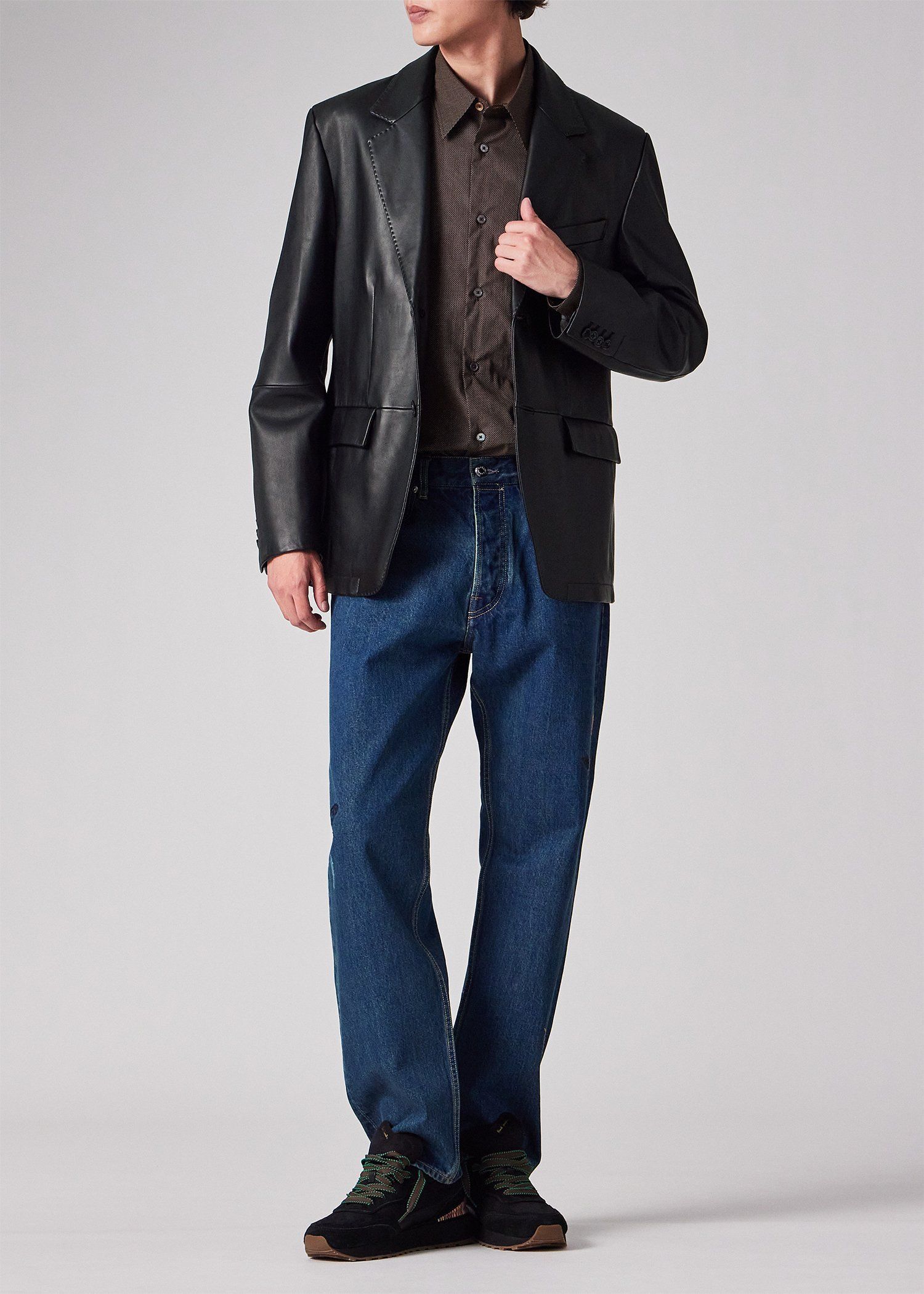 ラムレザー 2B ジャケット ｜ポール・スミス