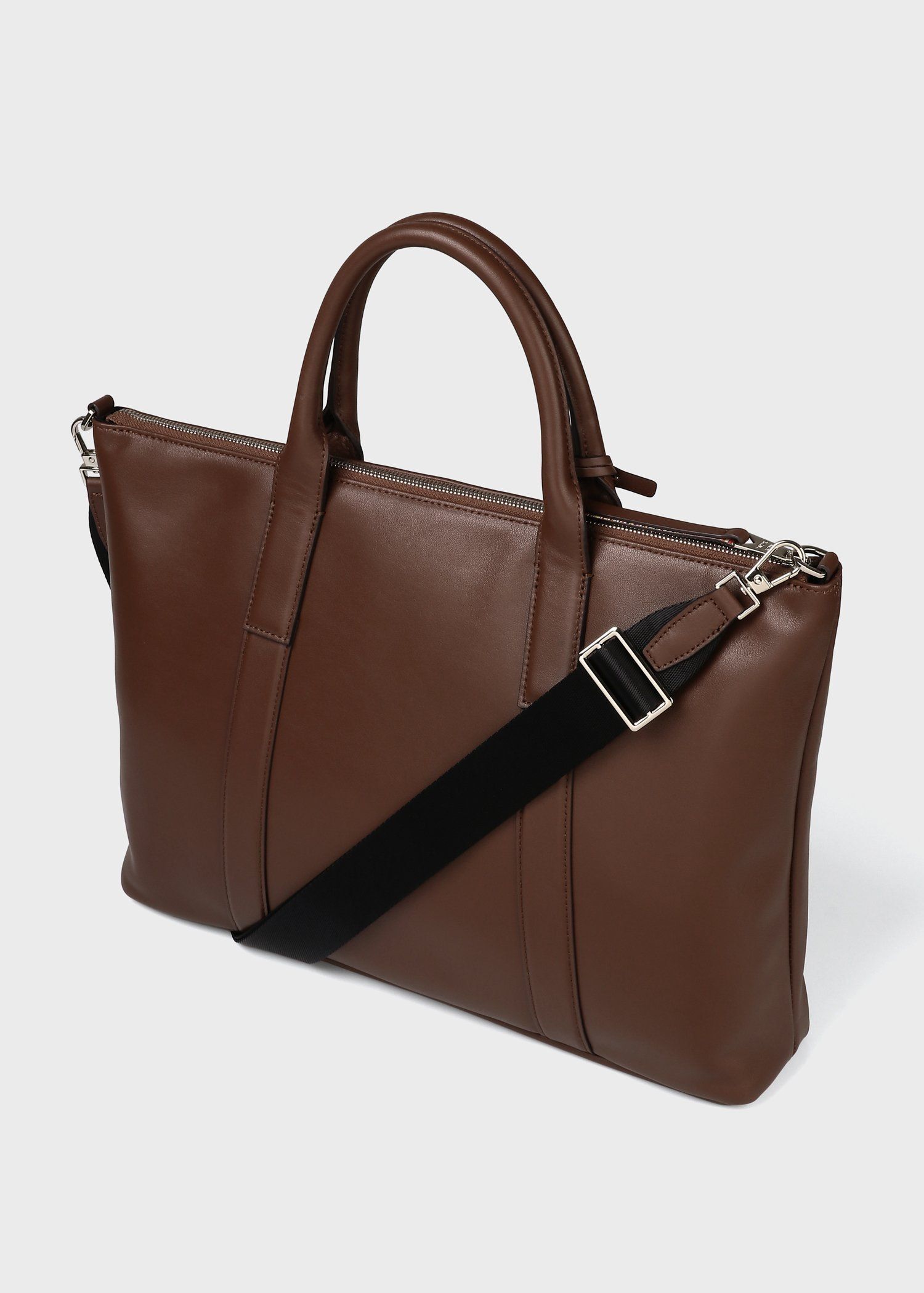 モダンビジネス 2WAYビジネスバッグ（ダークブラウン） ｜ポール・スミス