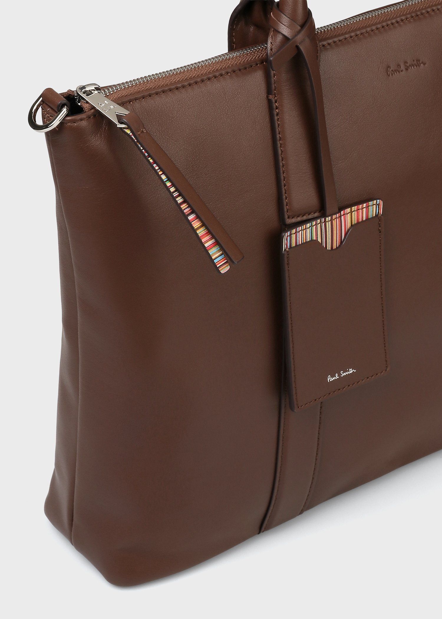 モダンビジネス 2WAYビジネスバッグ（ダークブラウン） ｜ポール・スミス