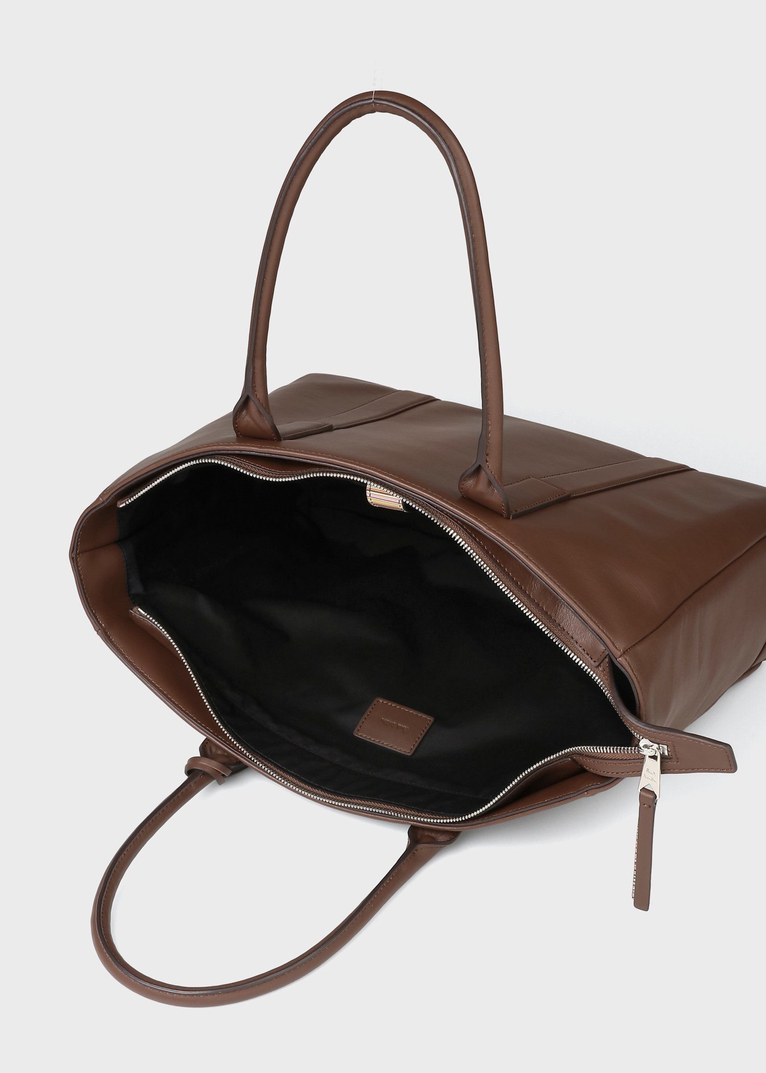 モダンビジネス トートバッグ（ダークブラウン） ｜ポール・スミス