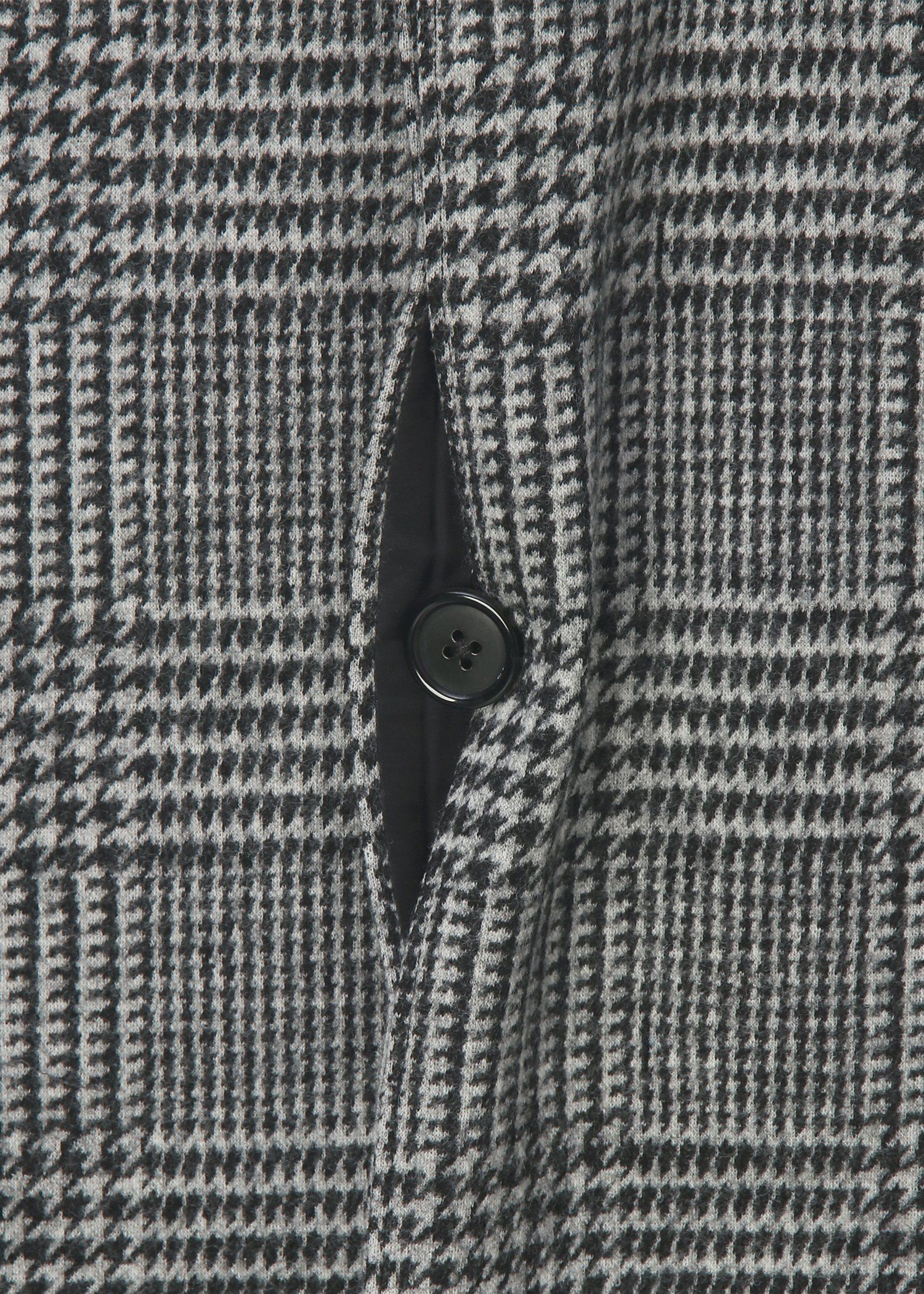 ウールニット グレンチェック ステンカラーコート ｜ポール・スミス