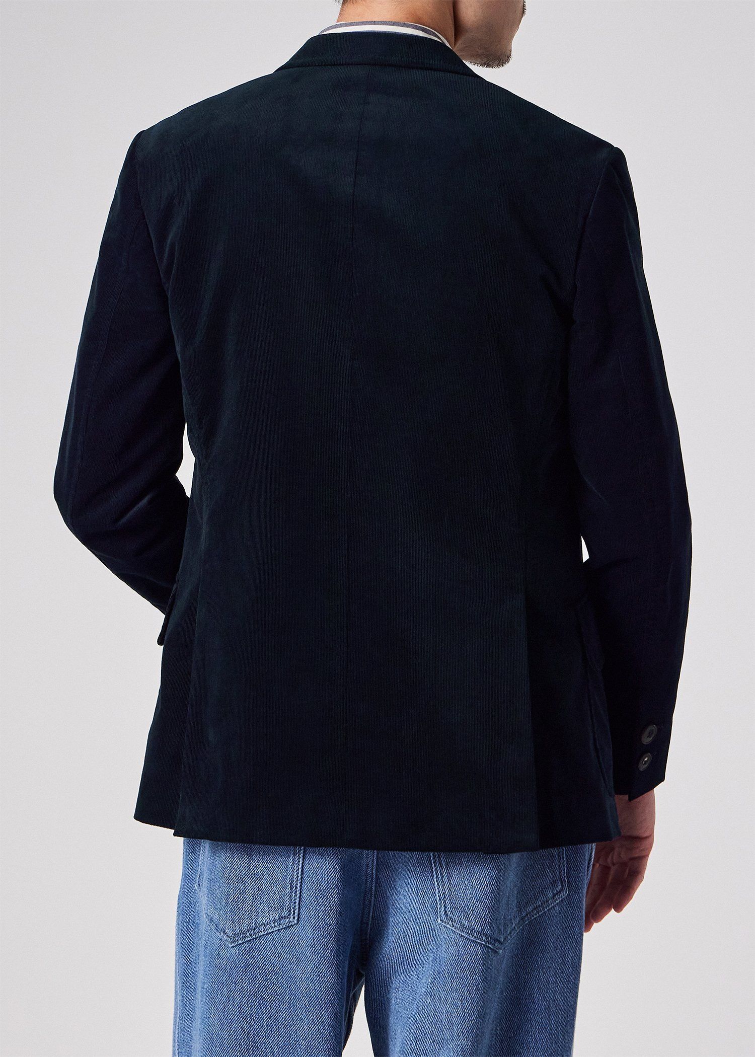 ナローウェールコーデュロイ 2Bジャケット（ネイビー） ｜ポール・スミス