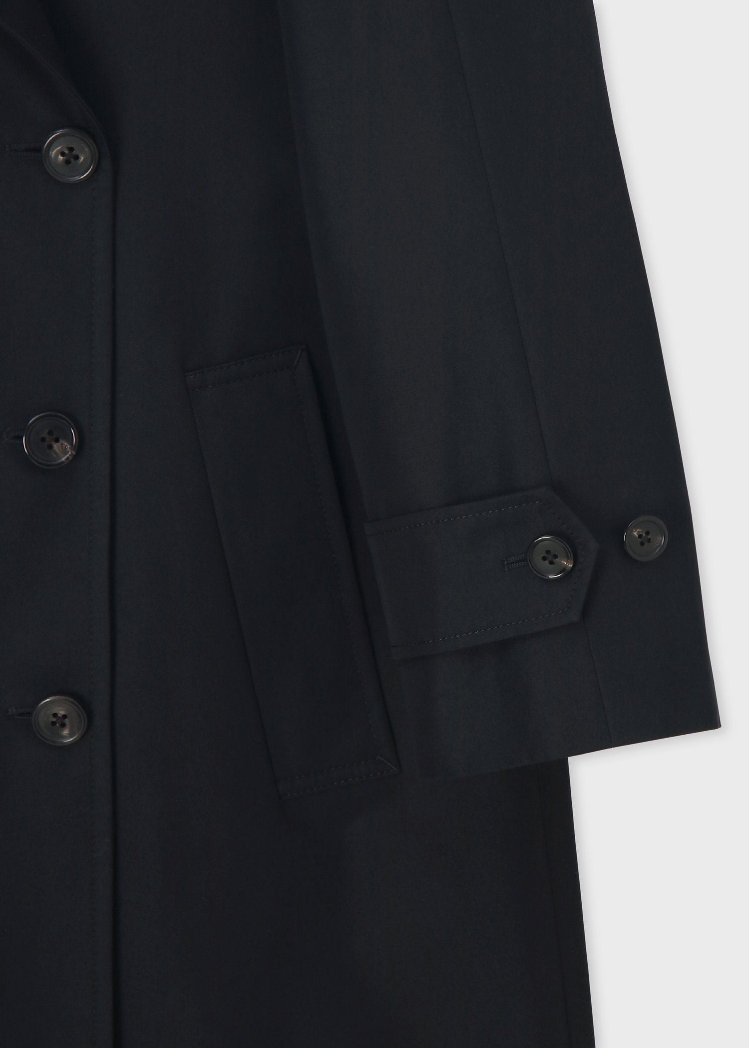 ウィメンズ リラックス トレンチコート（ネイビー） ｜ポール・スミス