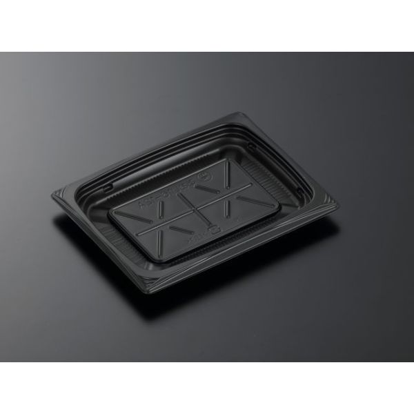 軽食容器 CT 葵 16-12A BK 身 中央化学 | テイクアウト容器の通販