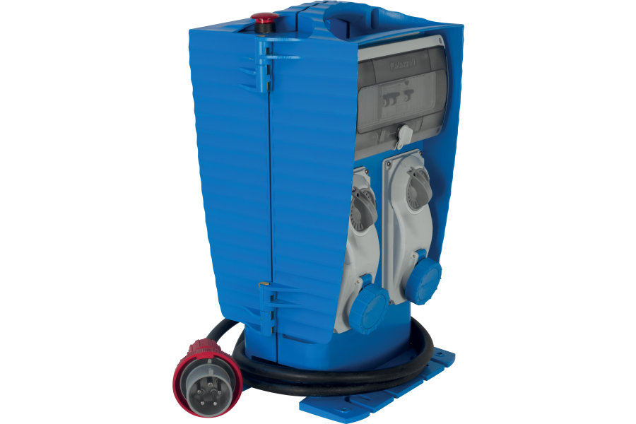 Quadri universali ripiegabili a 4 prese interbloccate con spina di