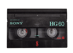 Hi8/8ミリビデオのDVDダビングが格安価格の748円税込 | ビデオダビング