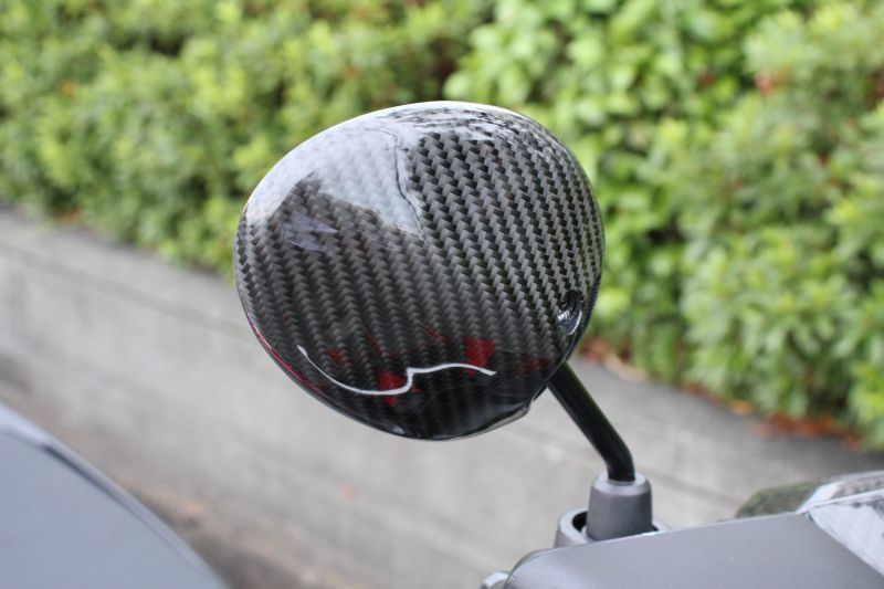 カーボン台湾ミラー M8正/逆 （汎用） シグナスX・BW'S125のカスタム