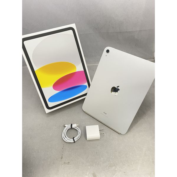 APPLE 〔中古〕iPad 第10世代 64GB シルバー MPQ03J／A Wi-Fi（中古1
