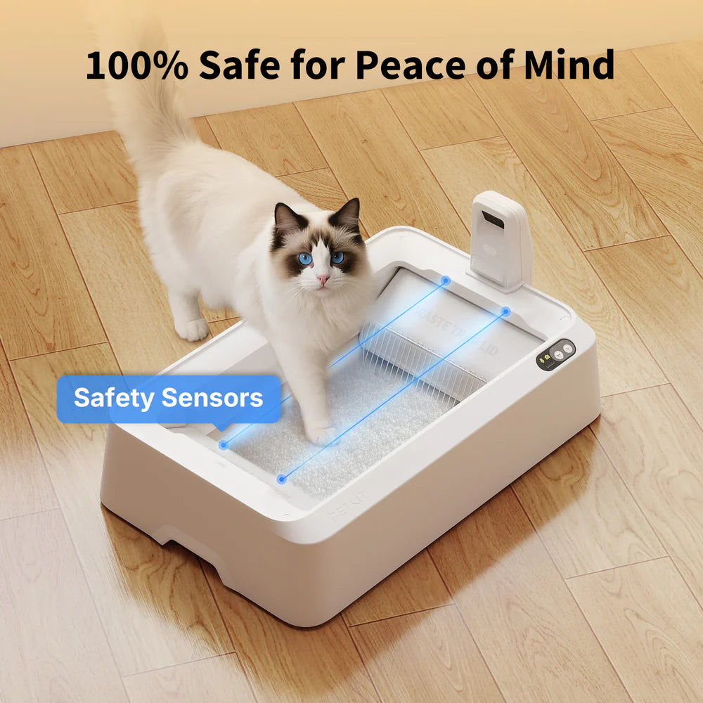 Purobot Crystal Duo Automatic Litter Box with Camera – Petkit