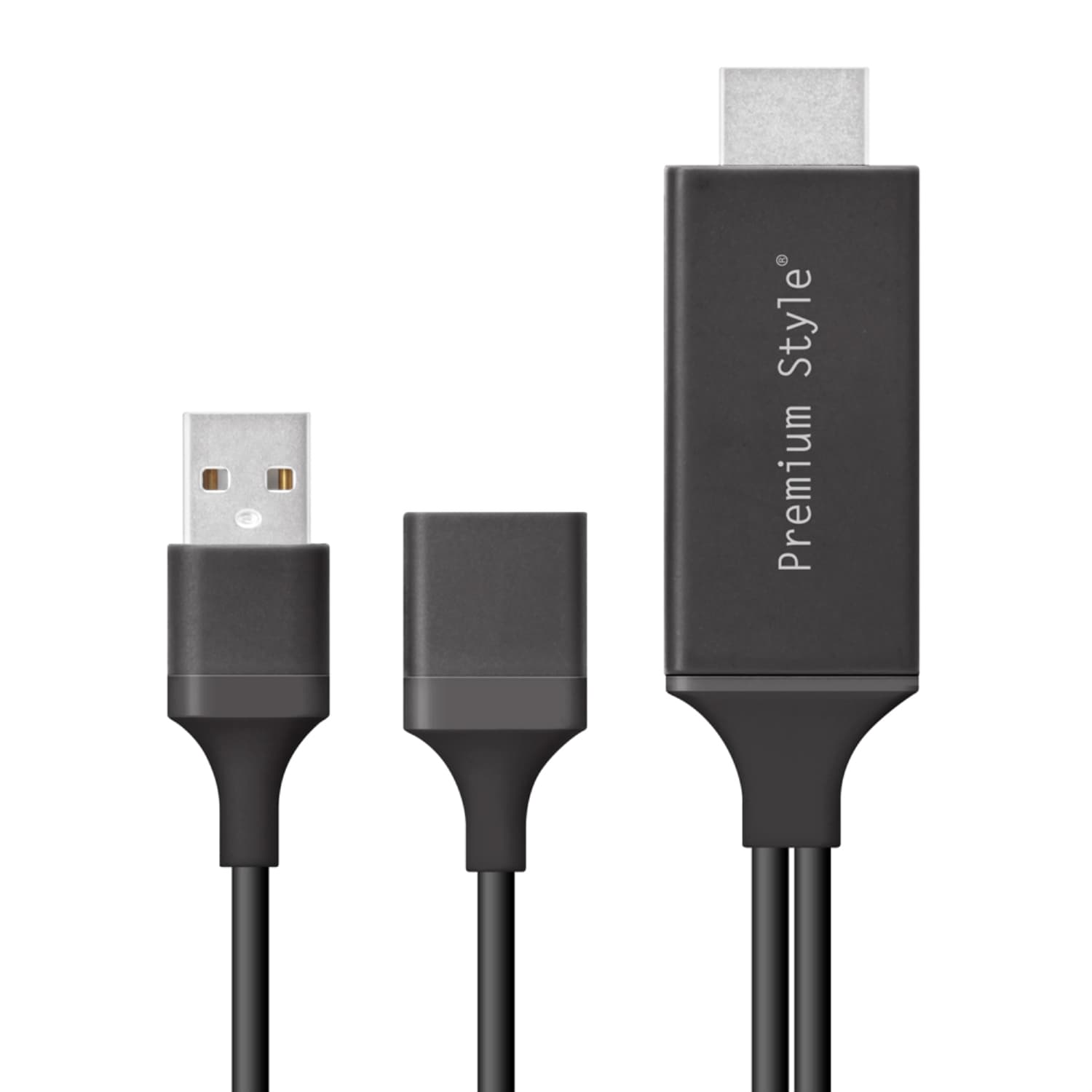 iPhone/iPad用 HDMIミラーリングケーブル 2m ブラック｜株式会社PGA