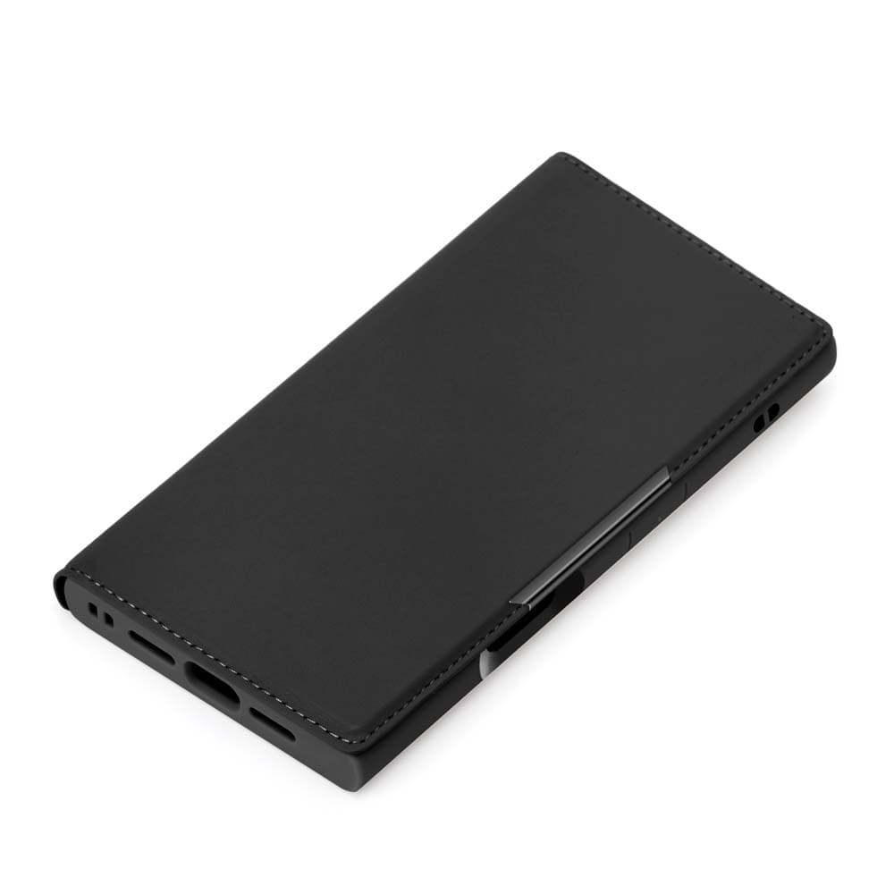 iPhone 16用 クリアフリップケース [ブラック]｜株式会社PGA