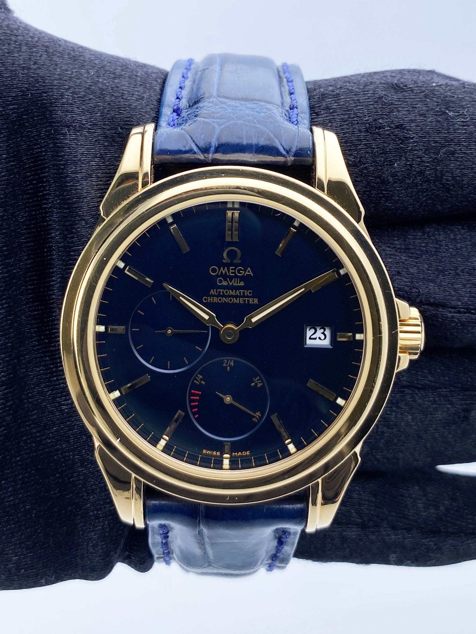 Omega De Ville Co-Axial 4632.80.33 Blue Dial Mens Watch – Phigora