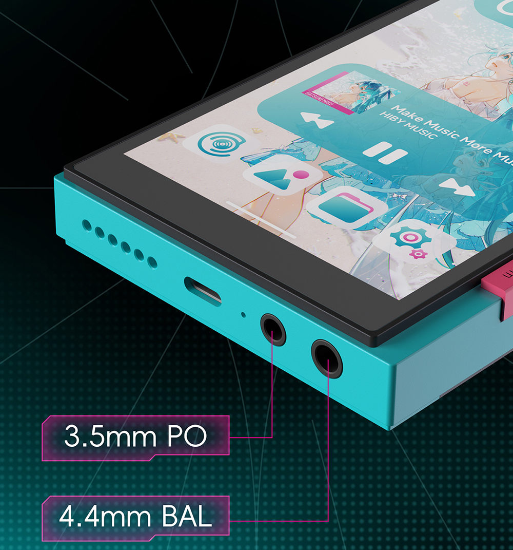 HiBy Digital、初音ミクコラボの限定DAP「M500 Hatsune Miku Edition