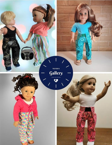 QTπ Pattern Co 80s Wrap Pants 18