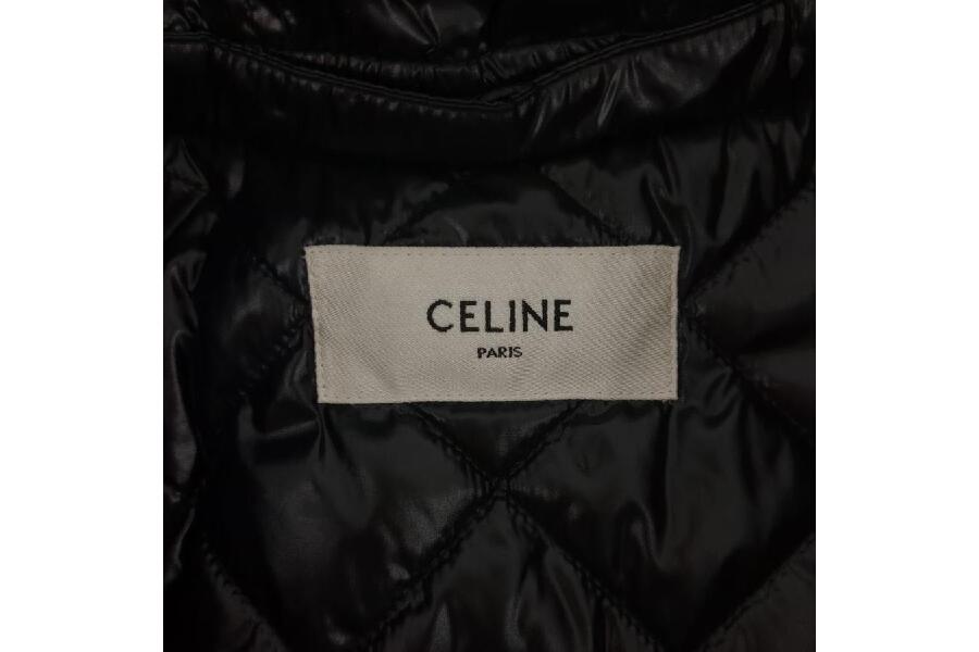 セリーヌ ジャケット サイズ 52 ブラック ホワイト 21AW メンズ ウール