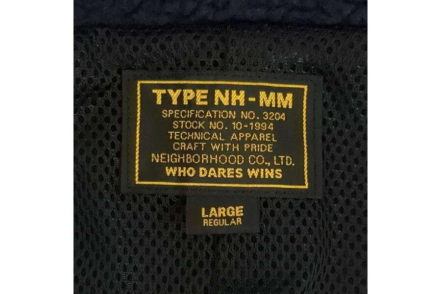 NEIGHBORHOOD ボアジャケット メンズ SIZE L ネイビー ネイバーフッド