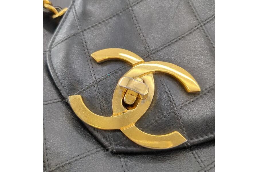 シャネル ビコローレ スーパーモデル チェーン ボストン トートバッグ