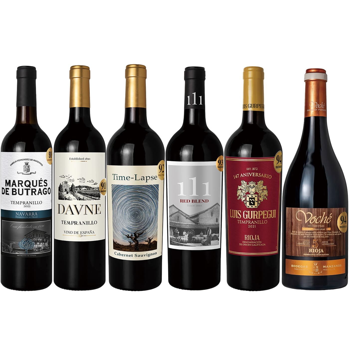 高評価スペインワイン 6本セット | ピーロート・ジャパン ハイエンド