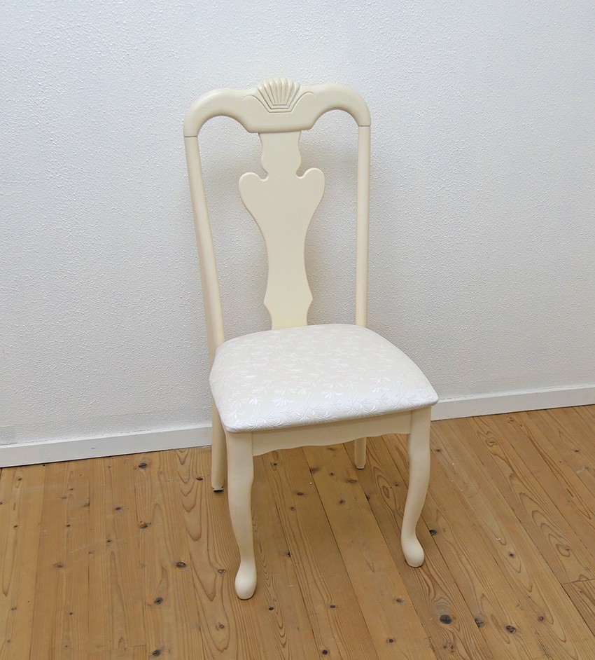 猫脚クラシックダイニングチェアー､汚れに強い,手入れ簡単レザー張り