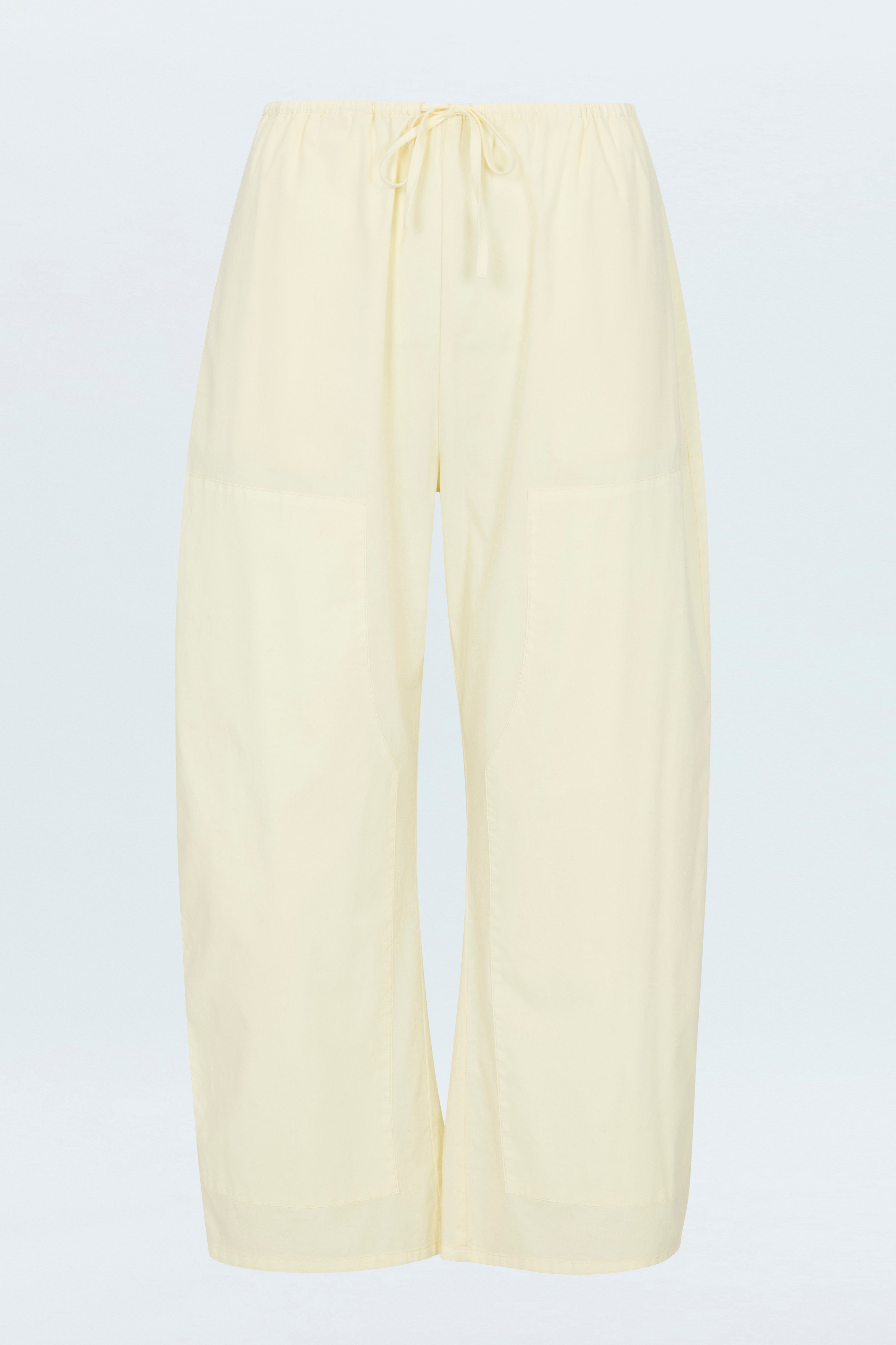 Theo Drawstring Poplin Pant - Lemonade – Pistola Denim