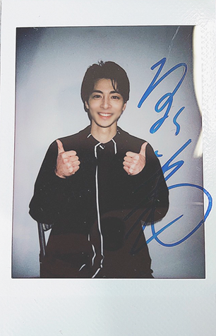 高杉真宙さん直筆サイン入り衣裳ビジュアルチェキプレゼント！「ライフ