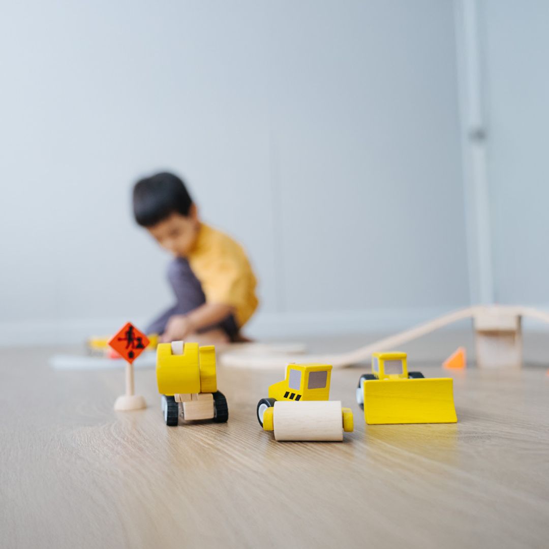 再再値下げ中‼︎【PLAN TOYS】Road & Rail Play Set 再再値下げ中