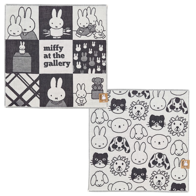 ミッフィー Miffy 3重ガーゼハンカチ(ギャラリー): 通常| プラザ