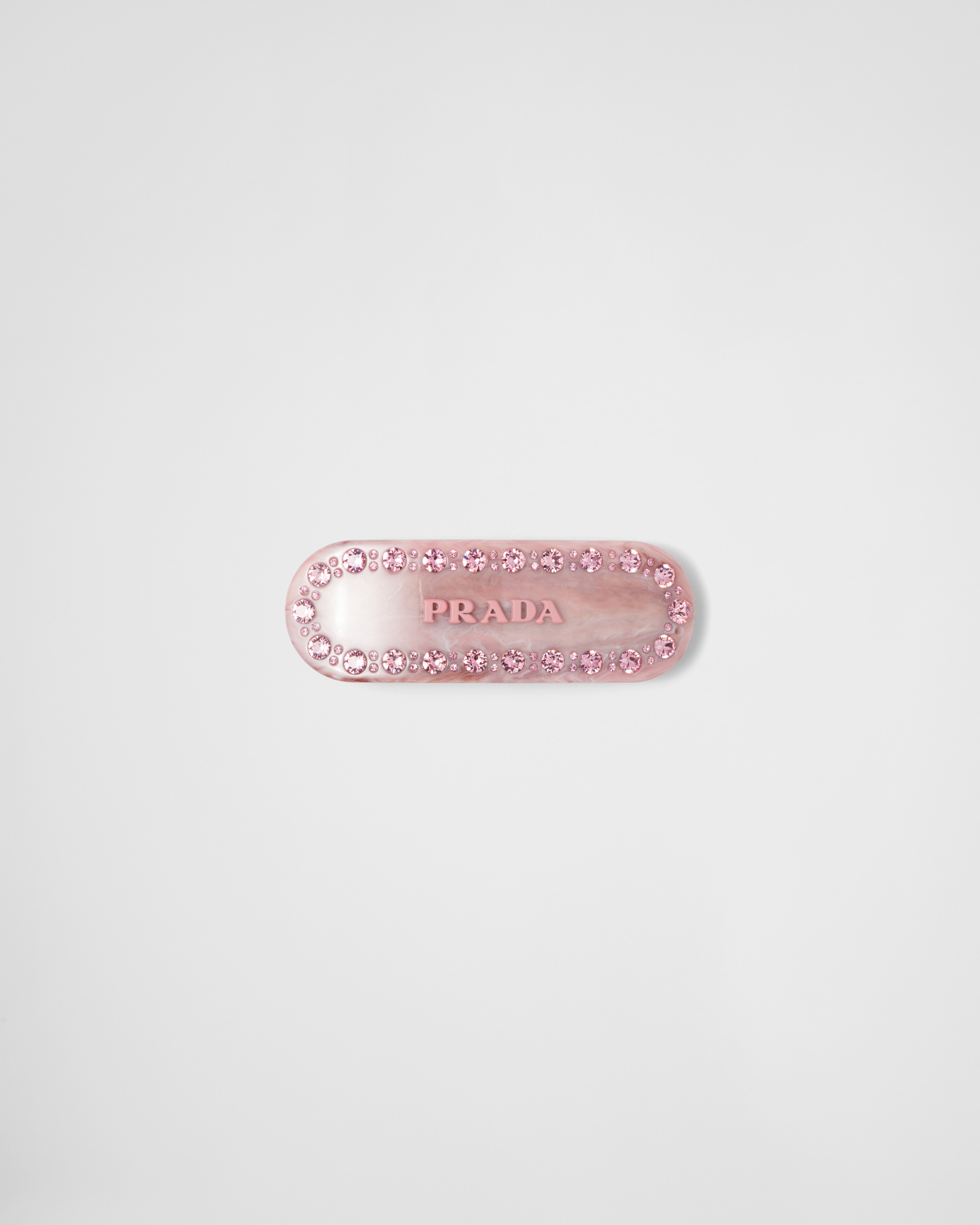 ペタルピンク プレックス ヘアクリップ | PRADA