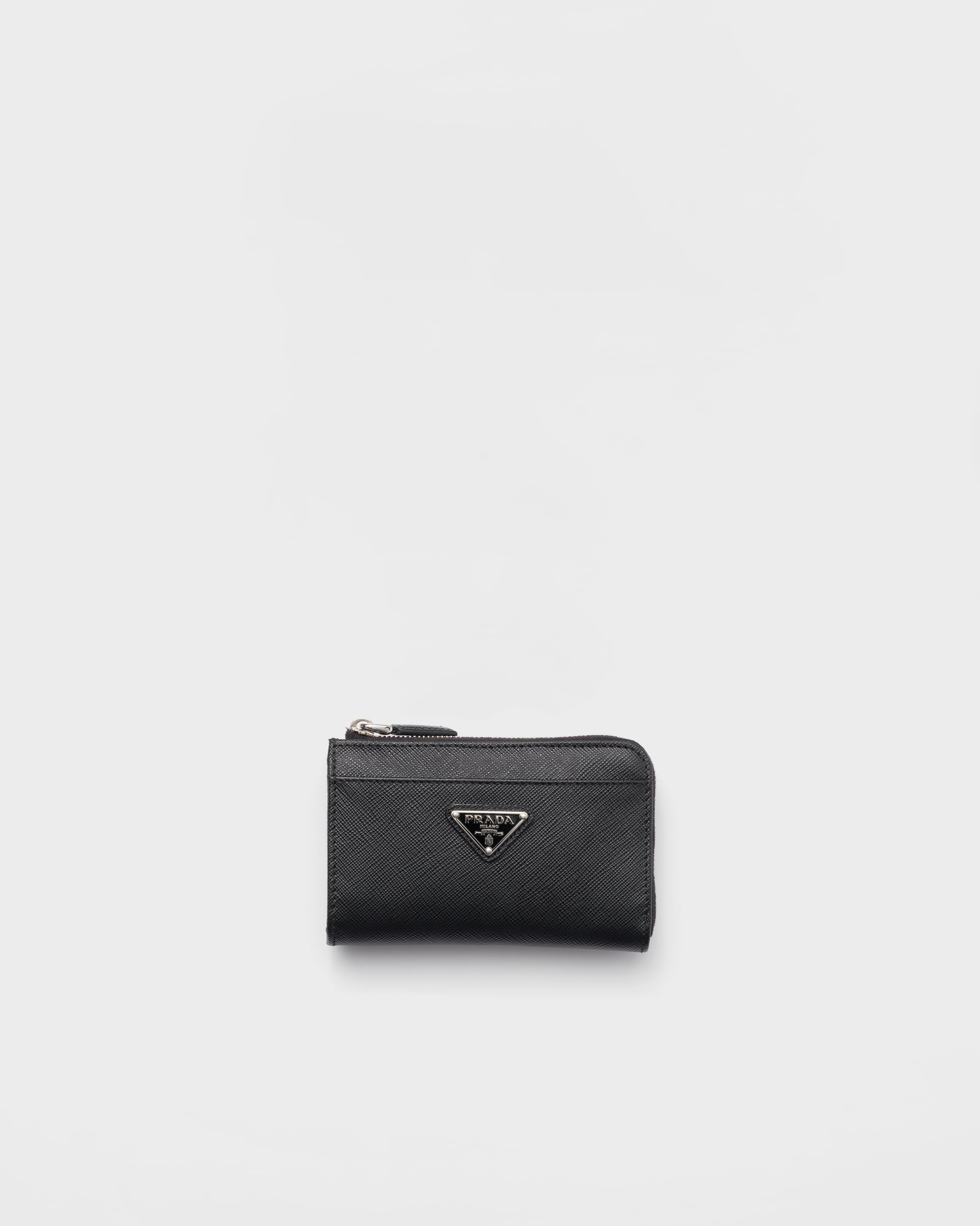 ブラック サフィアーノレザー キーケース | PRADA