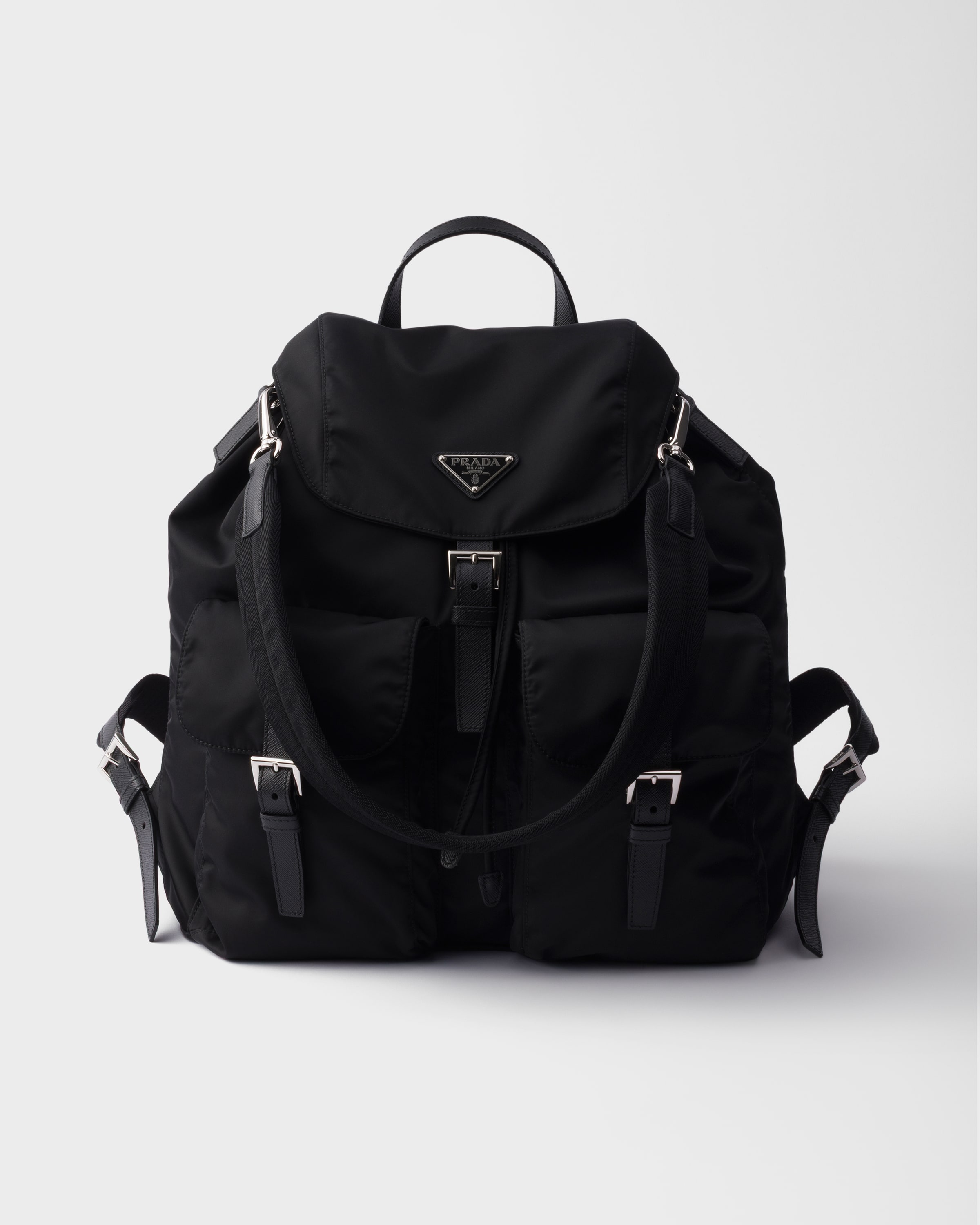 Black Re-nylon Backpack | PRADA