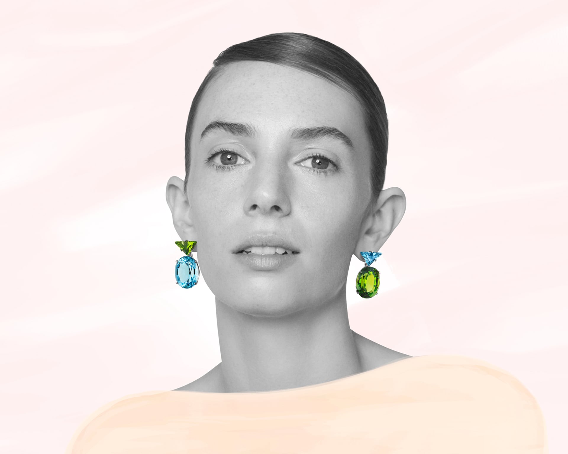 ブラック メタル ヘアピン | PRADA