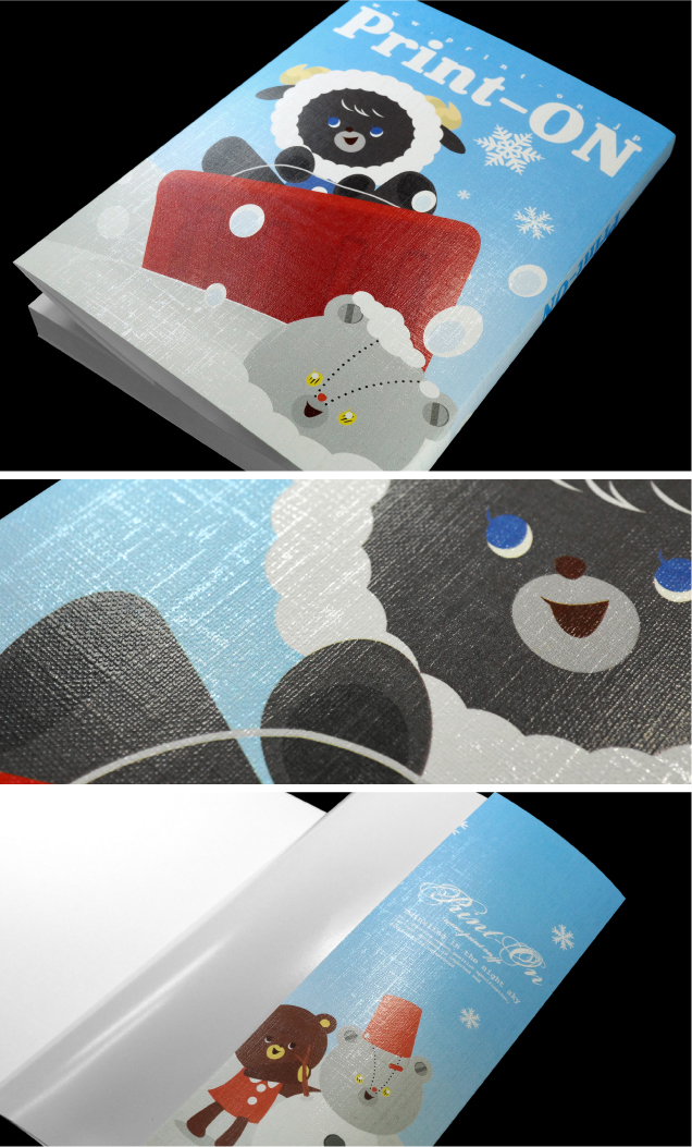 用紙の特徴 タスヴェラス120SKY クリスタルホワイト