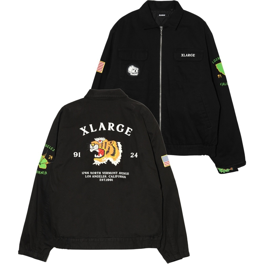 XLARGE - TIGER EMBROIDERY VIETNAM JACKET 商品詳細 / Programme