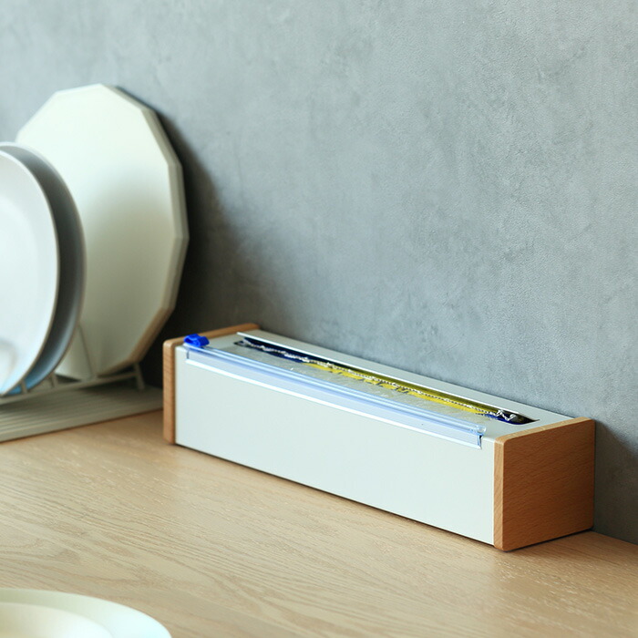 イデアコ ラップケース コストコフードラップ用 サンドホワイト