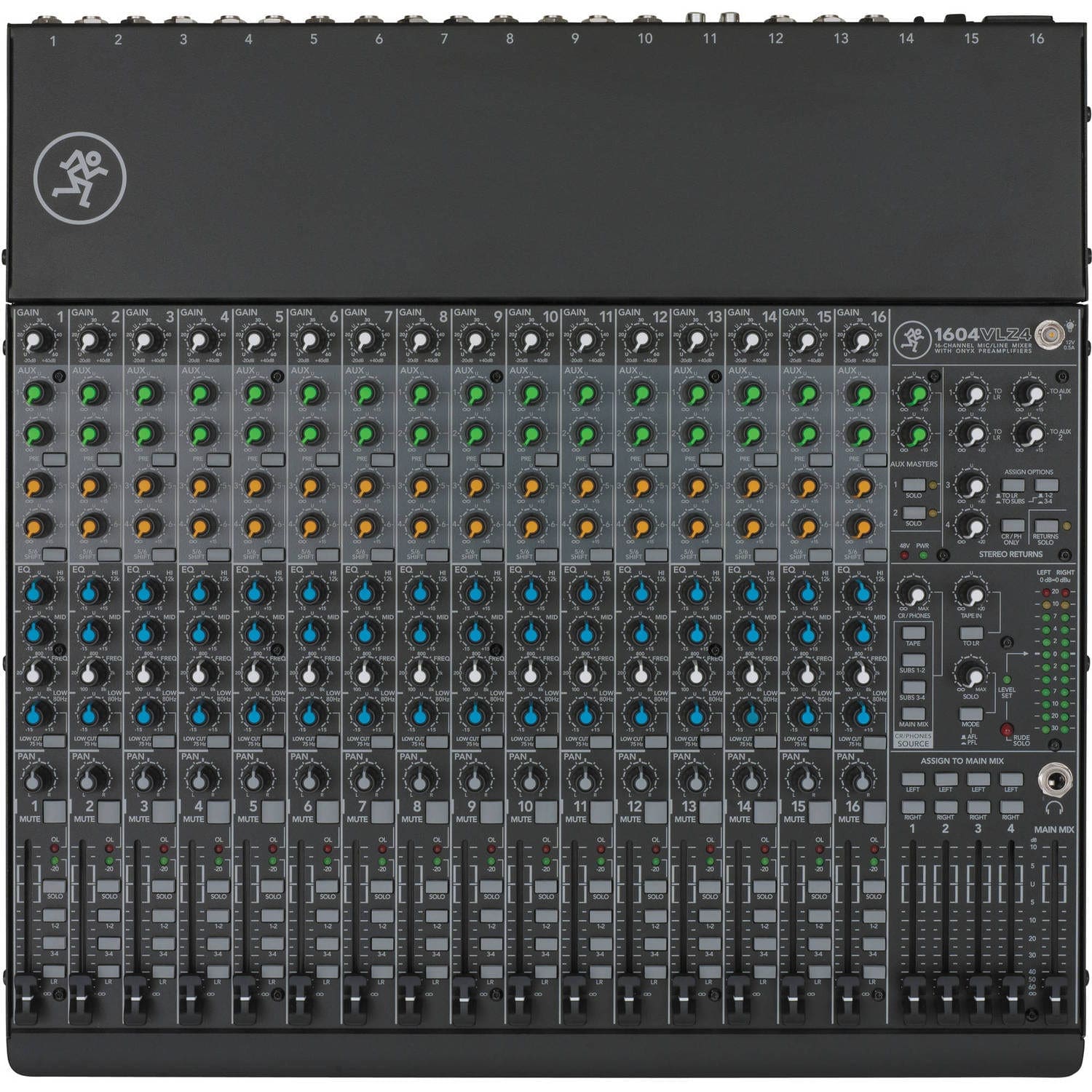 Mackie 1604VLZ4 16-Channel 4-Bus Compact Mixer – ProSoundGear.com