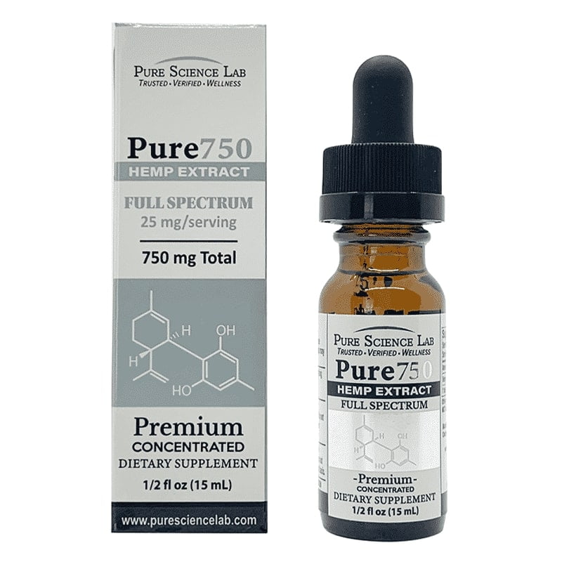 Full-Spectrum CBD Oil Tincture (750-5000mg) – Pure Science