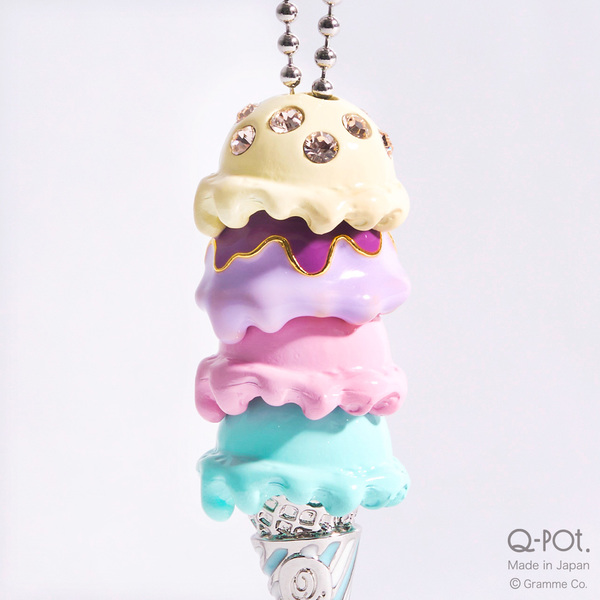 まるで身に着けるポップアート！エラベルシアワセ『Q-pot. ICE CREAM