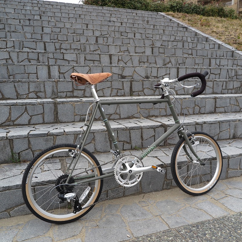 サイクリングにおすすめ！】ミニベ ロード ドロップハンドル BRUNO