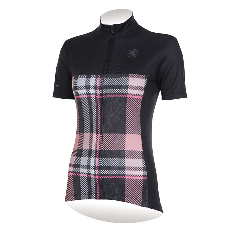 KAPELMUUR（カペルミュール）LADIES半袖ジャージ ネオンチェック