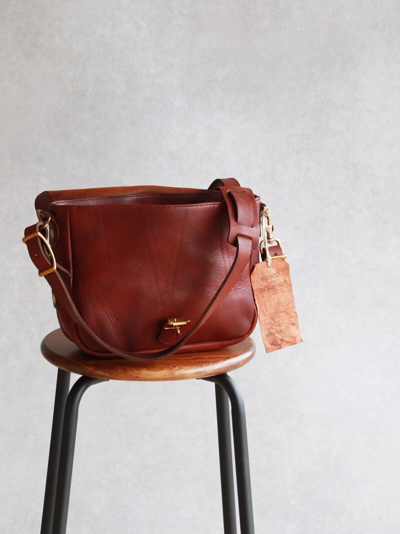 vasco ヴァスコ LEATHER POSTMAN SHOULDER BAG SMALL レザーポストマン